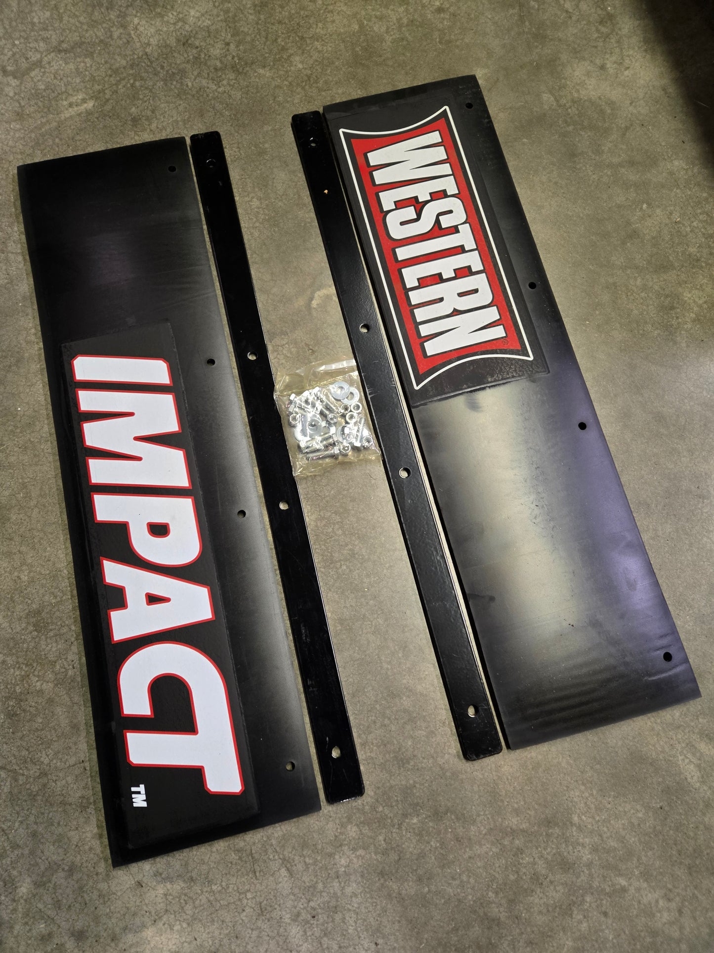 WESTERN IMPACT HD VPLOW RUBBER DEFLECTOR KIT