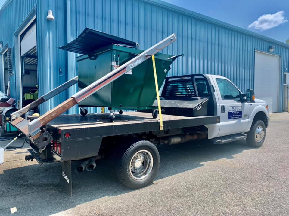 Rugged Steel Works AMERI-KAN 201 Sloped Container