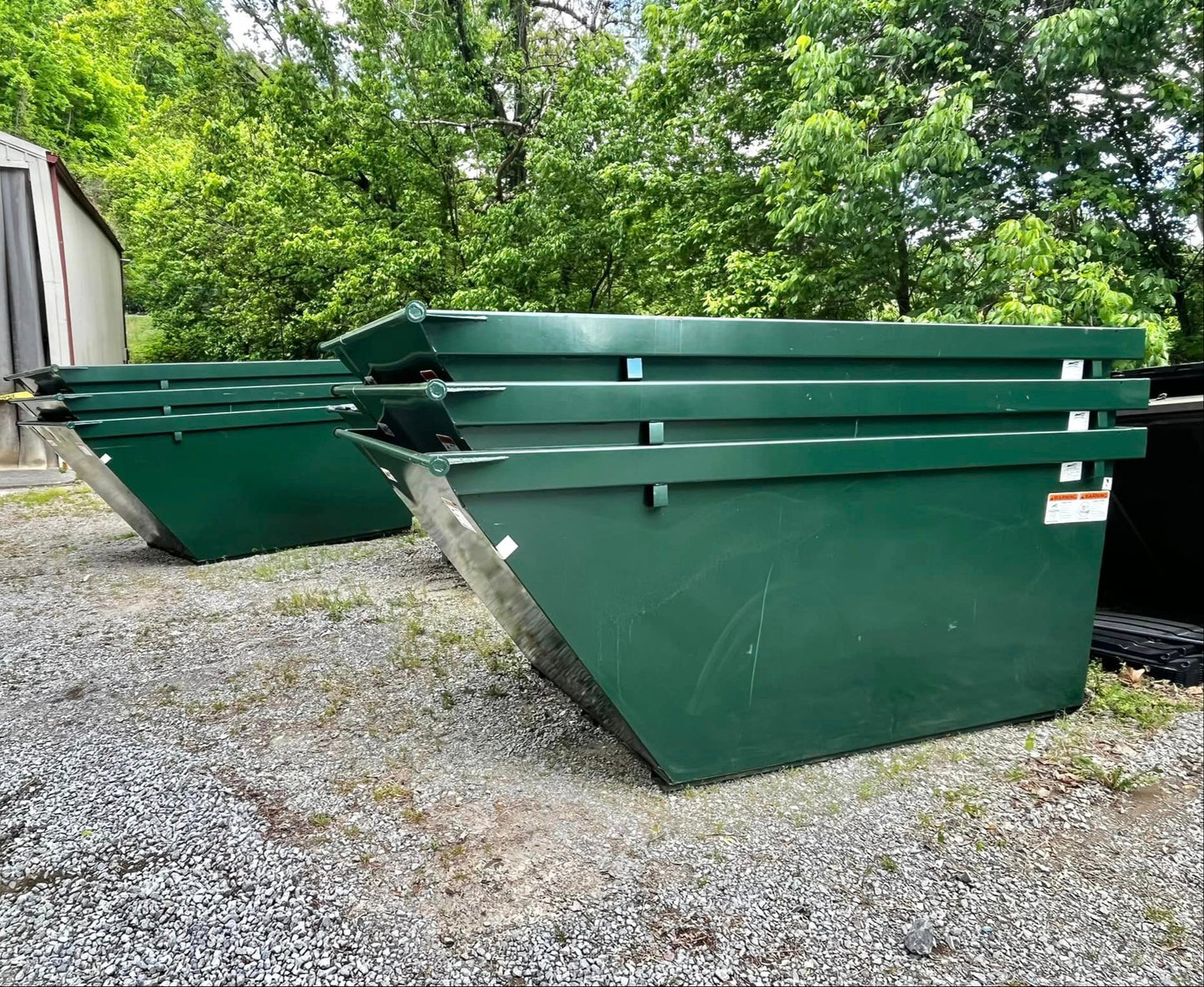 Rugged Steel Works AMERI-KAN 601 High Capacity Sloped Container