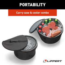 ODYSSEY PORTABLE GRILL-YELLOW