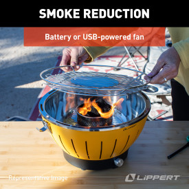 ODYSSEY PORTABLE GRILL-YELLOW