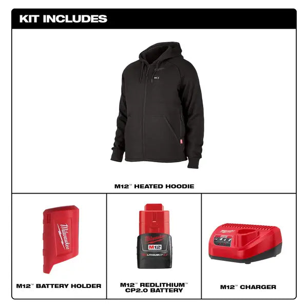 MILWAUKEE® M12 HEATED HOODIE KIT-XL