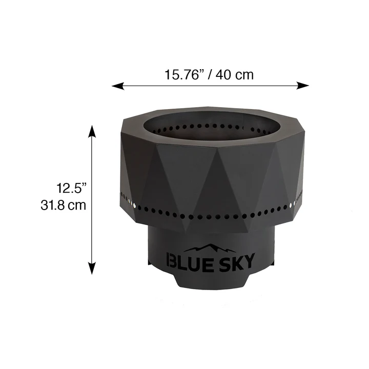 BLUE SKY "THE RIDGE" PORTABLE SMOKELESS PELLET FIREPIT