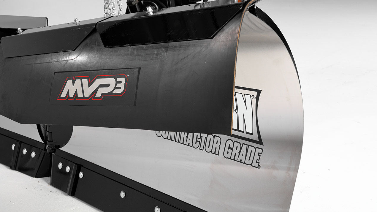 WESTERN® MVP 3™ 18in Rubber Deflector for 8'6" and 9'6" blades