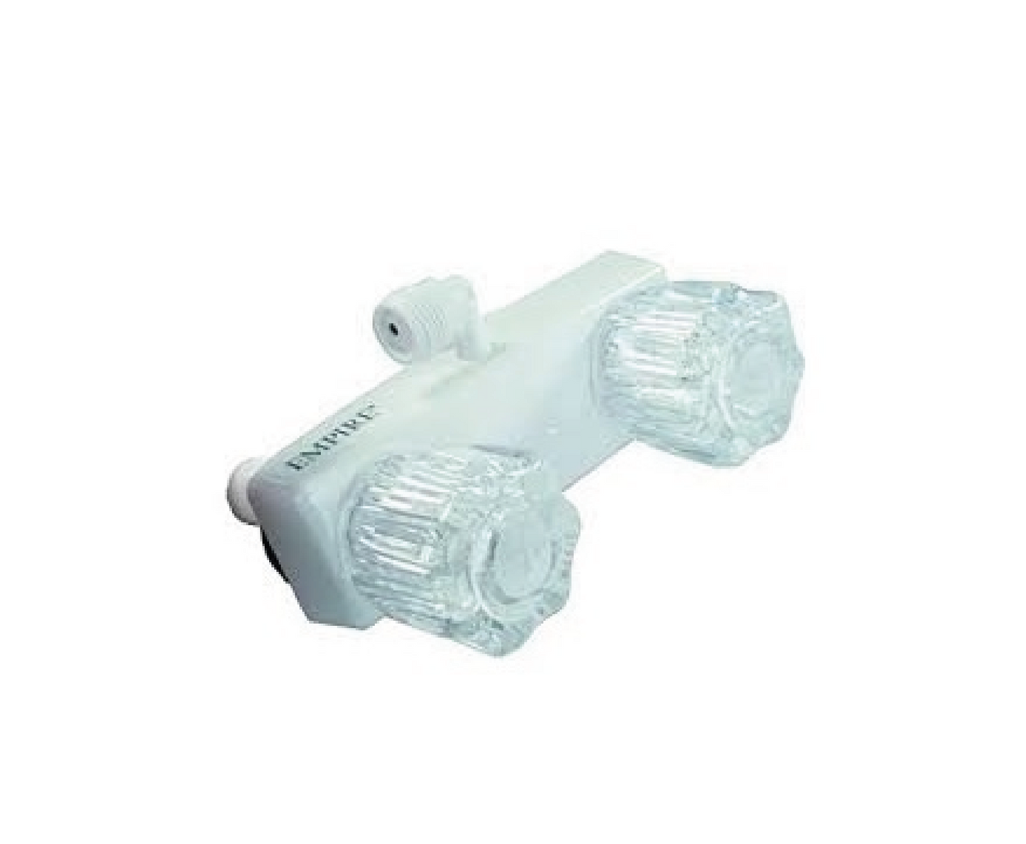 4IN EMPIRE RV SHOWER VALVE WHITE