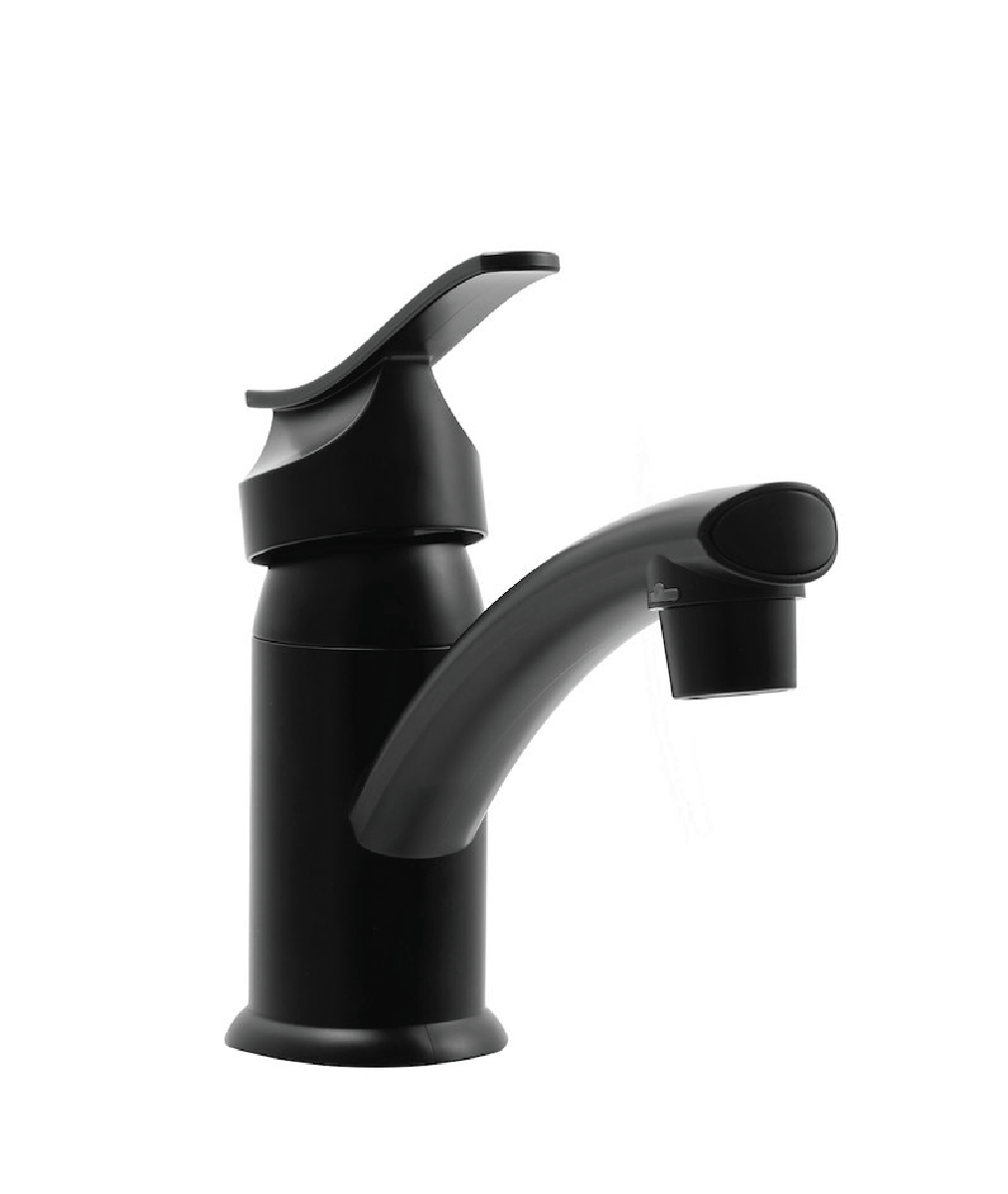 DURA FAUCET SINGLE LEVER CENTERSET RV FAUCET--BLACK