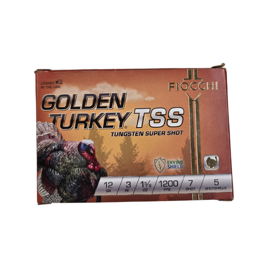 FIOCCHI GOLDEN TURKEY TSS 12GA 3in #7Shot