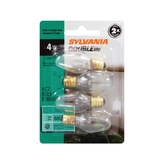 SYLVANIA 13523 INCANDESCENT LIGHT BULB 4PK