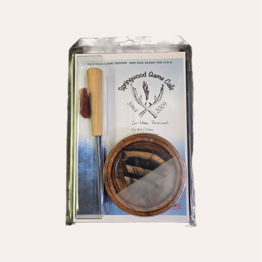 CARIBBEAN ROSEWOOD CRYSTAL/GLASS LAMINATE STRIKER