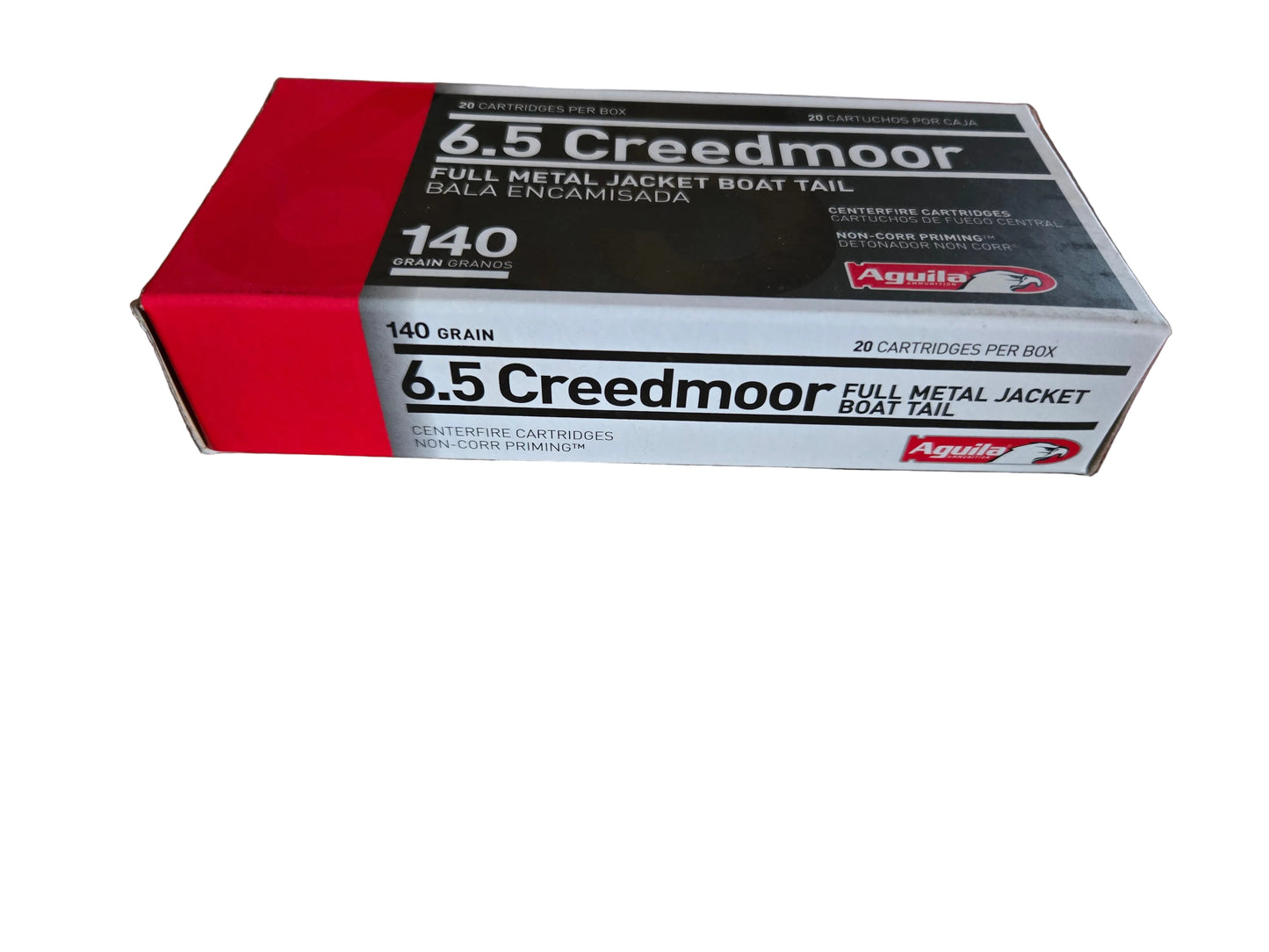 6.5 CREEDMOOR FULL METAL JACKET 140GR