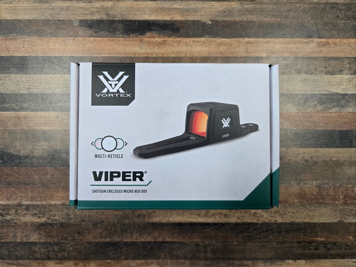VORTEX VIPER SHOTGUN ENCLOSED MICRO RED DOT MULTI-RECTICLE