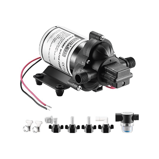 WASSERMANN 12V Self Priming RV Water Pressure Pump