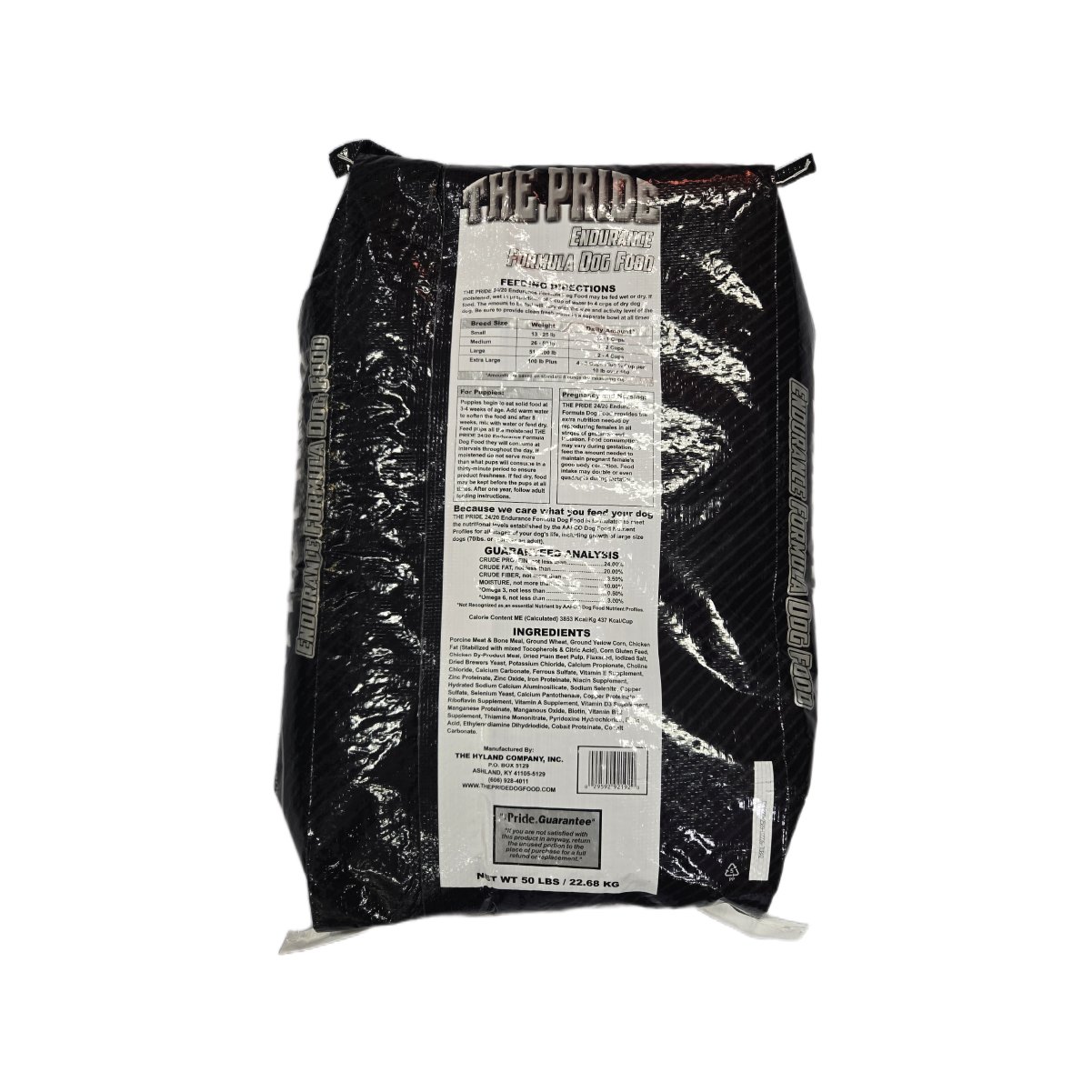 THE PRIDE 24-20 DOG FOOD