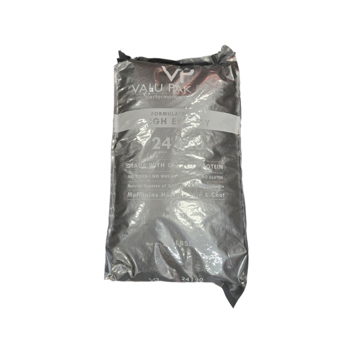VALU PAK PERFORMANCE DOG FOOD SILVER 50LB BAG