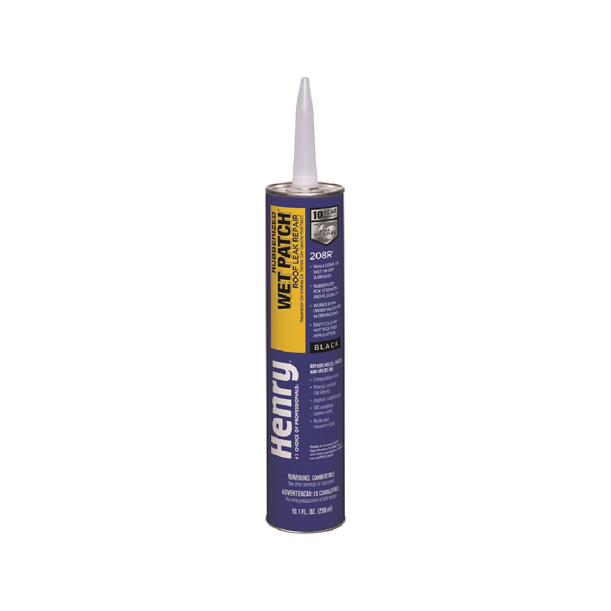 HENRY WET PATCH ROOF CEMENT-BLACK LIQUID