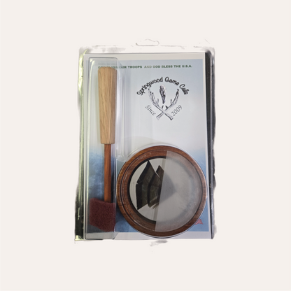 BUBINGA POT CRYSTAL/ALUMINUM PADAUK STRIKER