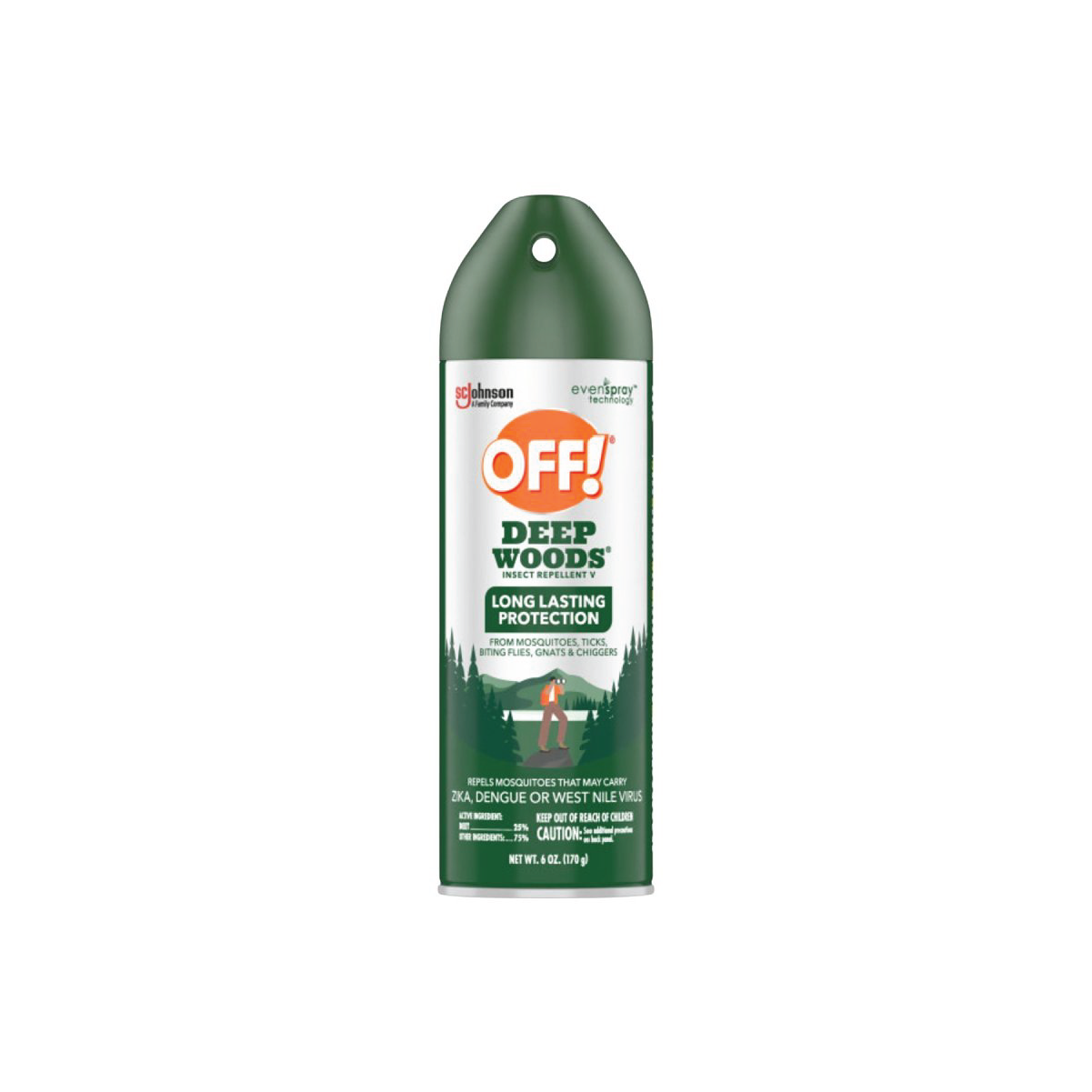 OFF DEEP WOODS INSECT REPELLENT V 6OZ