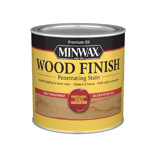 MINWAX WOOD STAIN GOLDEN PECAN FINISH 1/2PINT