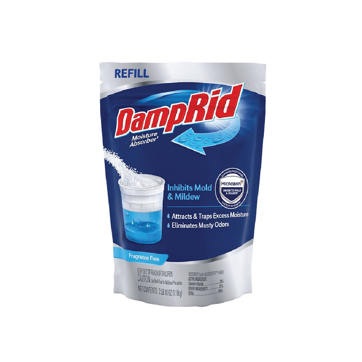 DAMPRID MOISTURE ABSORBER REFILL 42oz POUCH