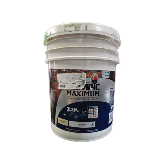 OLYMPIC MAXIMUM CLEAR WATERPROOFING SEALANT 5 GALLON