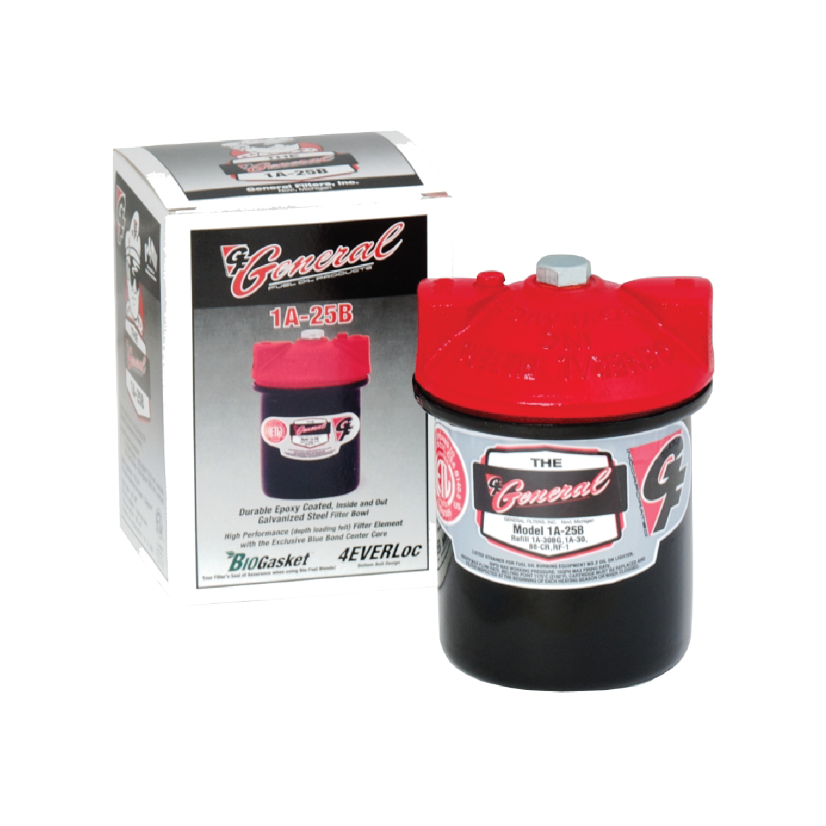 GENERAL FILTERS 1A-25B OIL FILTER