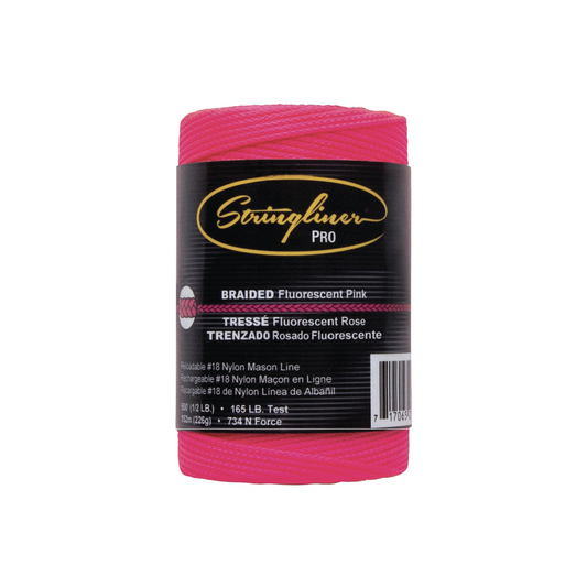 STRINGLINER PRO SERIES PINK CONSTRUCTION LINE-500FT