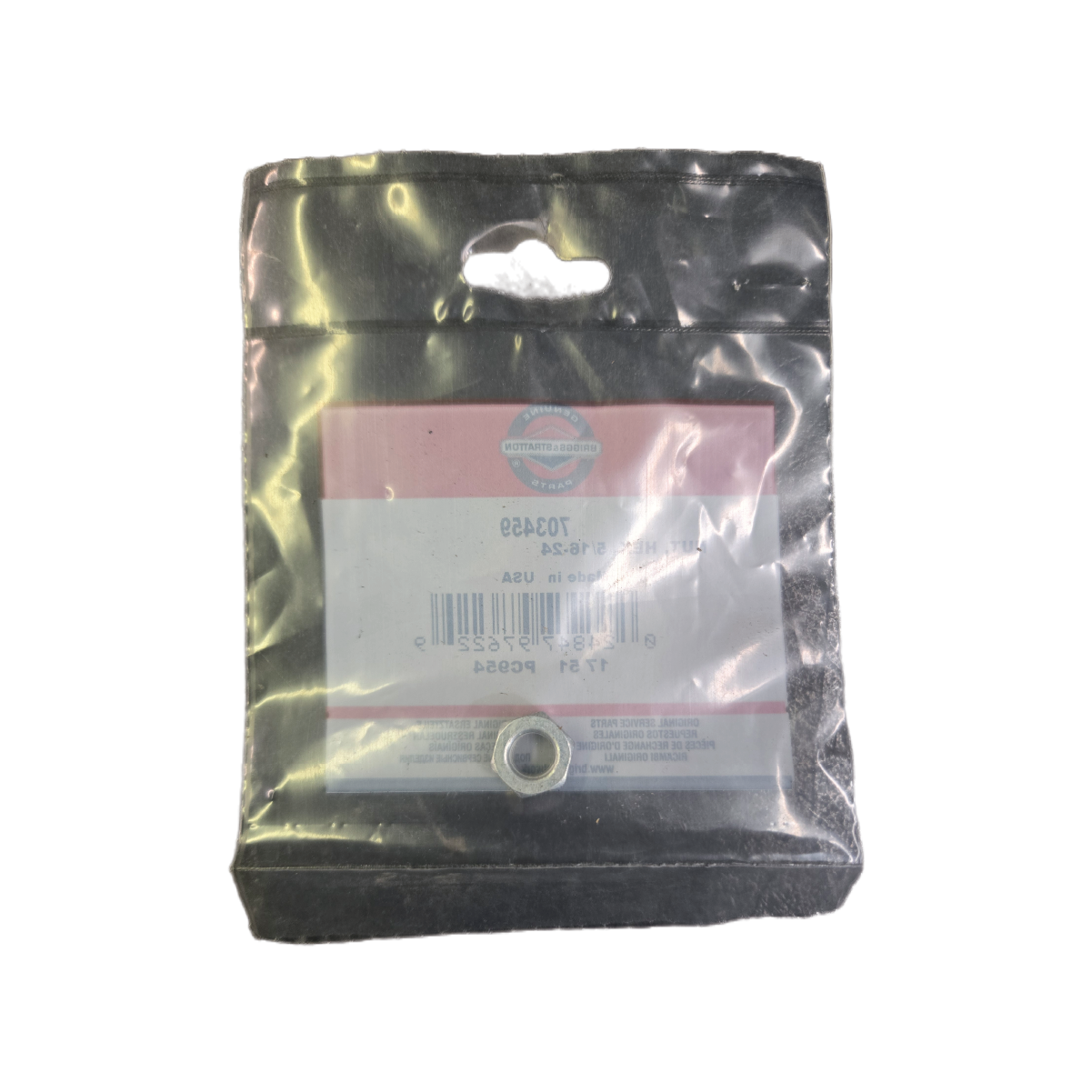 BRIGGS & STRATTON  5/16IN HEX NUT