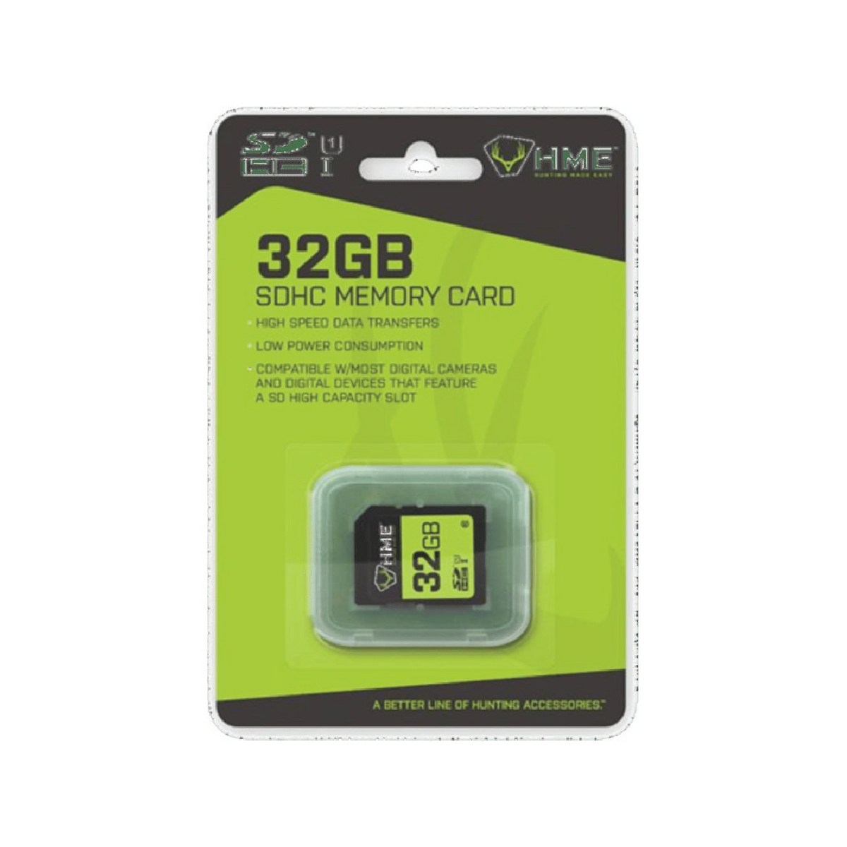HME 32GB SDHC MEMORY CARD