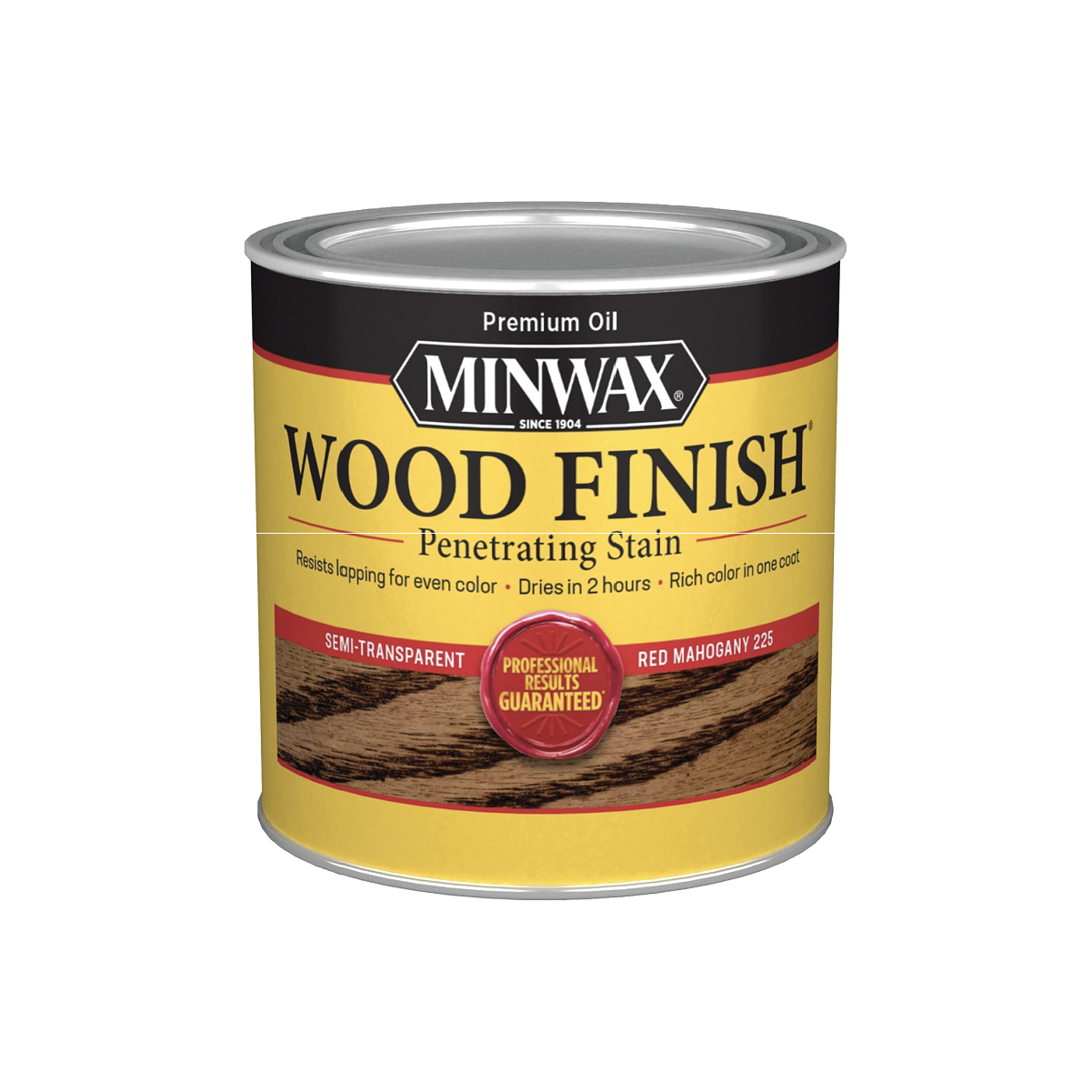 MINWAX WOOD STAIN RED MAHOGANY FINISH 1/2PINT