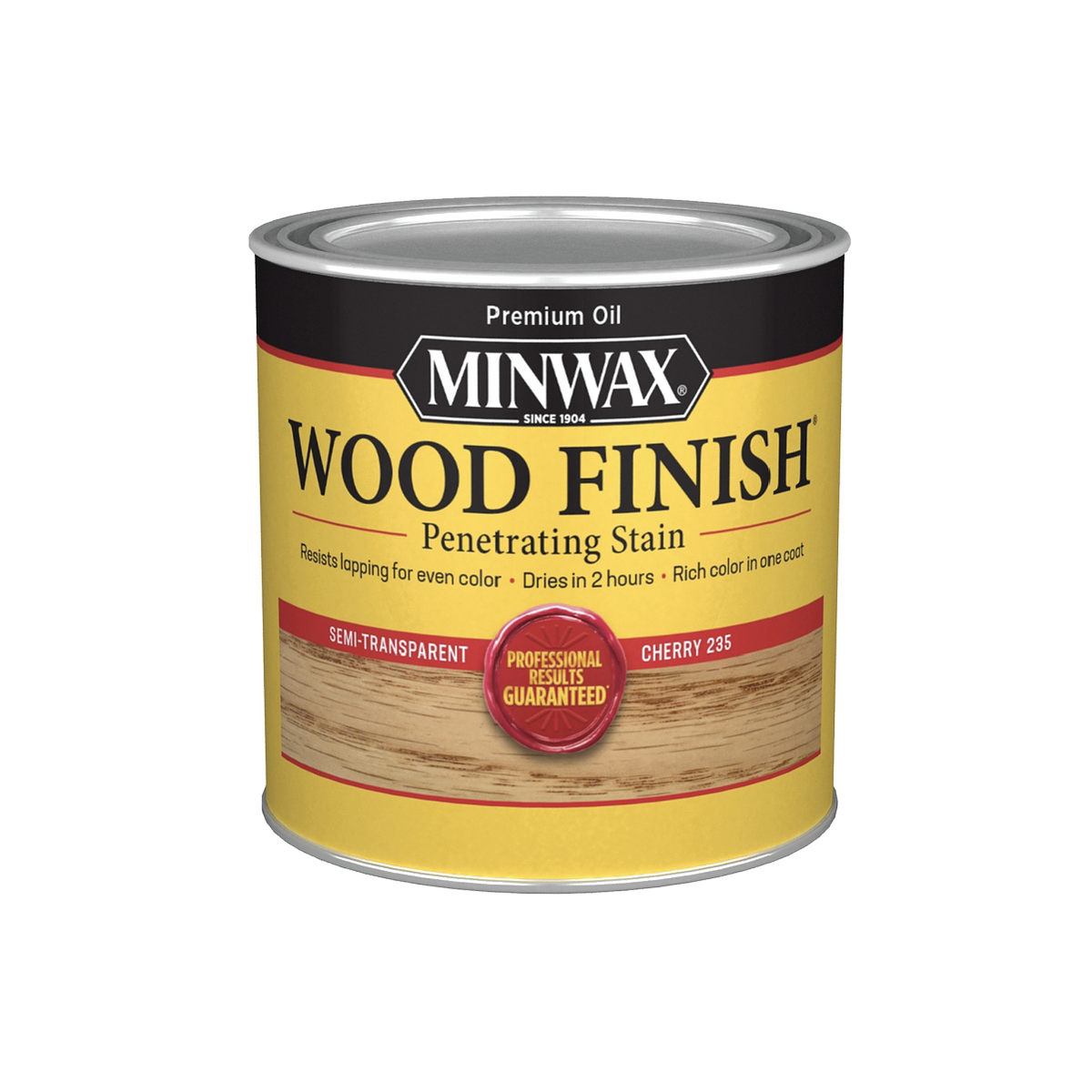 MINWAX WOOD STAIN CHERRY FINISH 1/2PINT