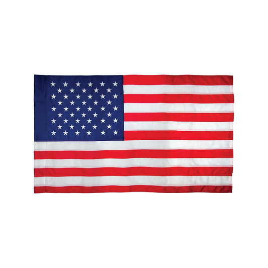 AMERICAN FLAG HEMMED NYLON 2-1/2X4FT