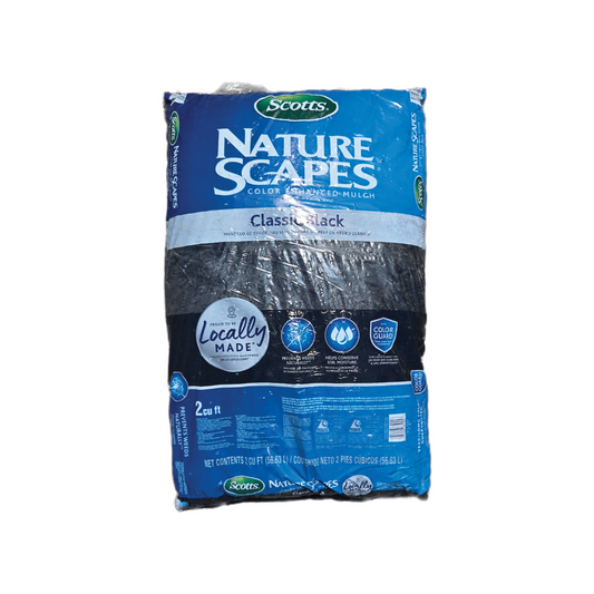 SCOTTS NATURE SCAPES BLACK MULCH 2CF