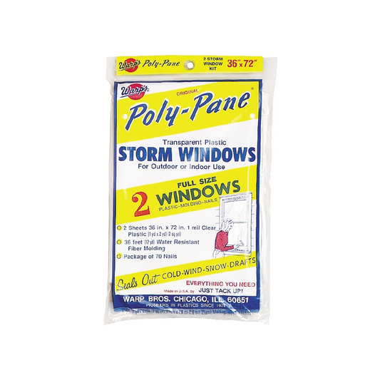 Transparent Plastic 2 Window Kit