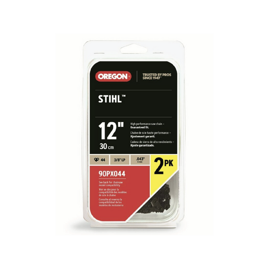 OREGON STIHL 12" 3/8LP 44 DR. /  2 PACK