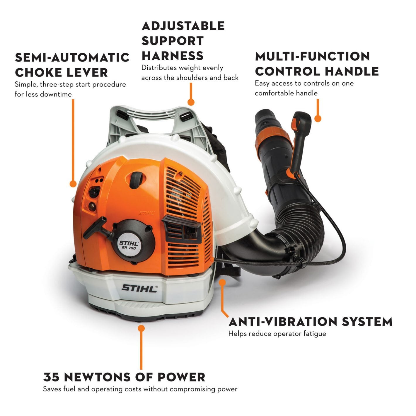 STIHL® BR 700 Backpack Blower