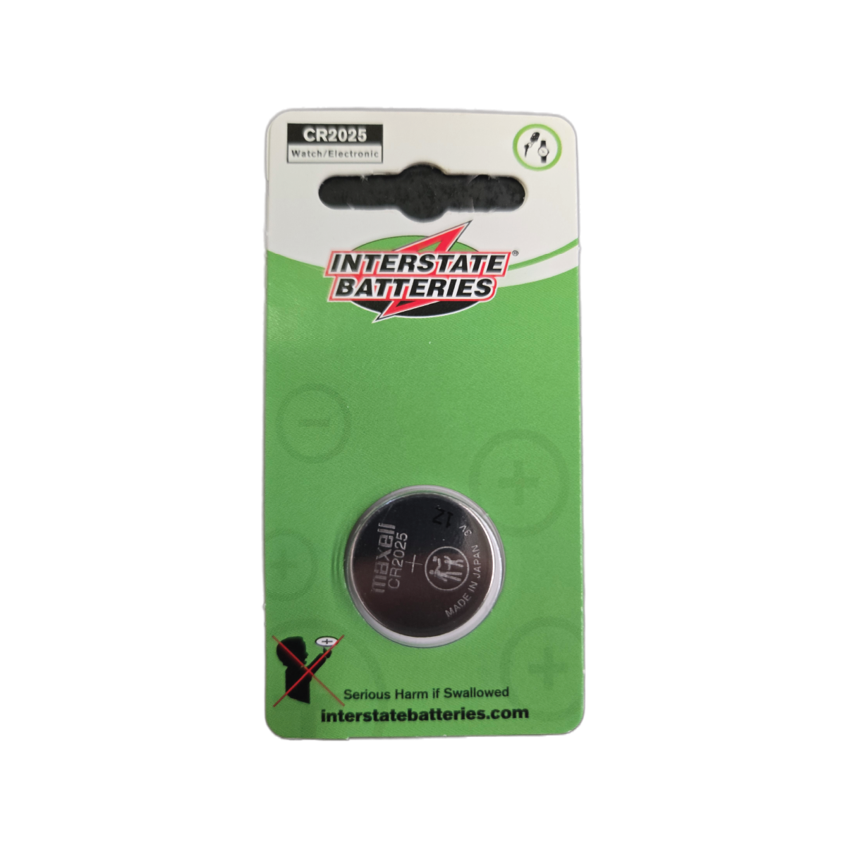INTERSTATE BATTERIES CR2025 WATCH BATTERY