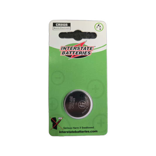 INTERSTATE BATTERIES CR2025 WATCH BATTERY