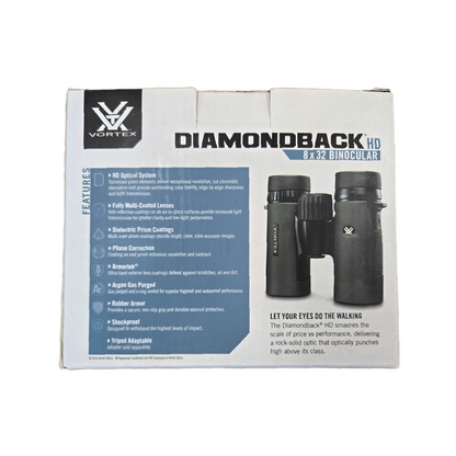 VORTEX DIAMONDBACK HD COMPACT BINOCULARS 8x32mm