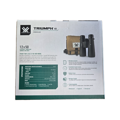 VORTEX TRIUMPH HD 12X50 BINOCULAR